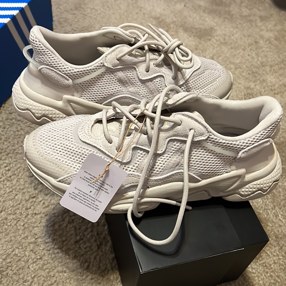 New ozweego adidas sneakers with tags